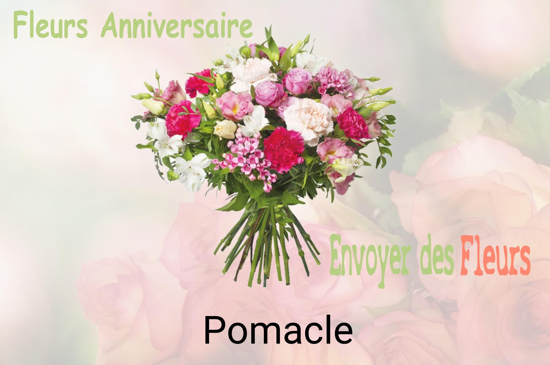 Bouquet de fleurs d’anniversaire livré à Pomacle